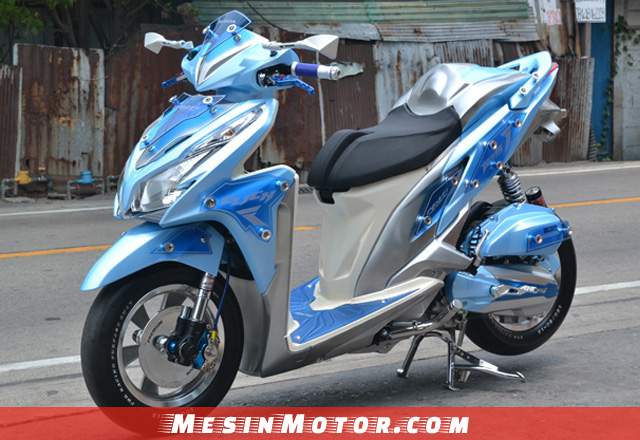 Modifikasi Vario Velg Jari Jari Vario Holic