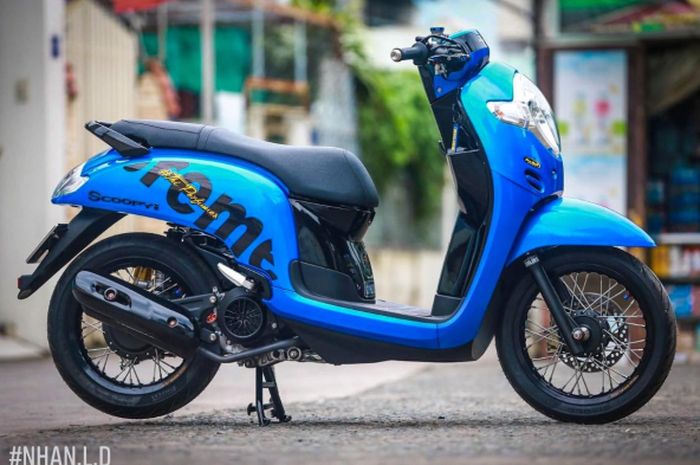 Motor Matic Vario Untuk Anak. Banyak Dilirik Anak Jaman Now, Segini Harga Motor Matik Honda Scoopy Baru dan Bekas,