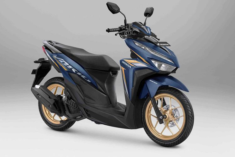 Honda Vario 125 Advance Matte Blue. Ada Warna Spesial Advance Matte Blue Pada New Honda Vario 125 Tipe CBS-ISS