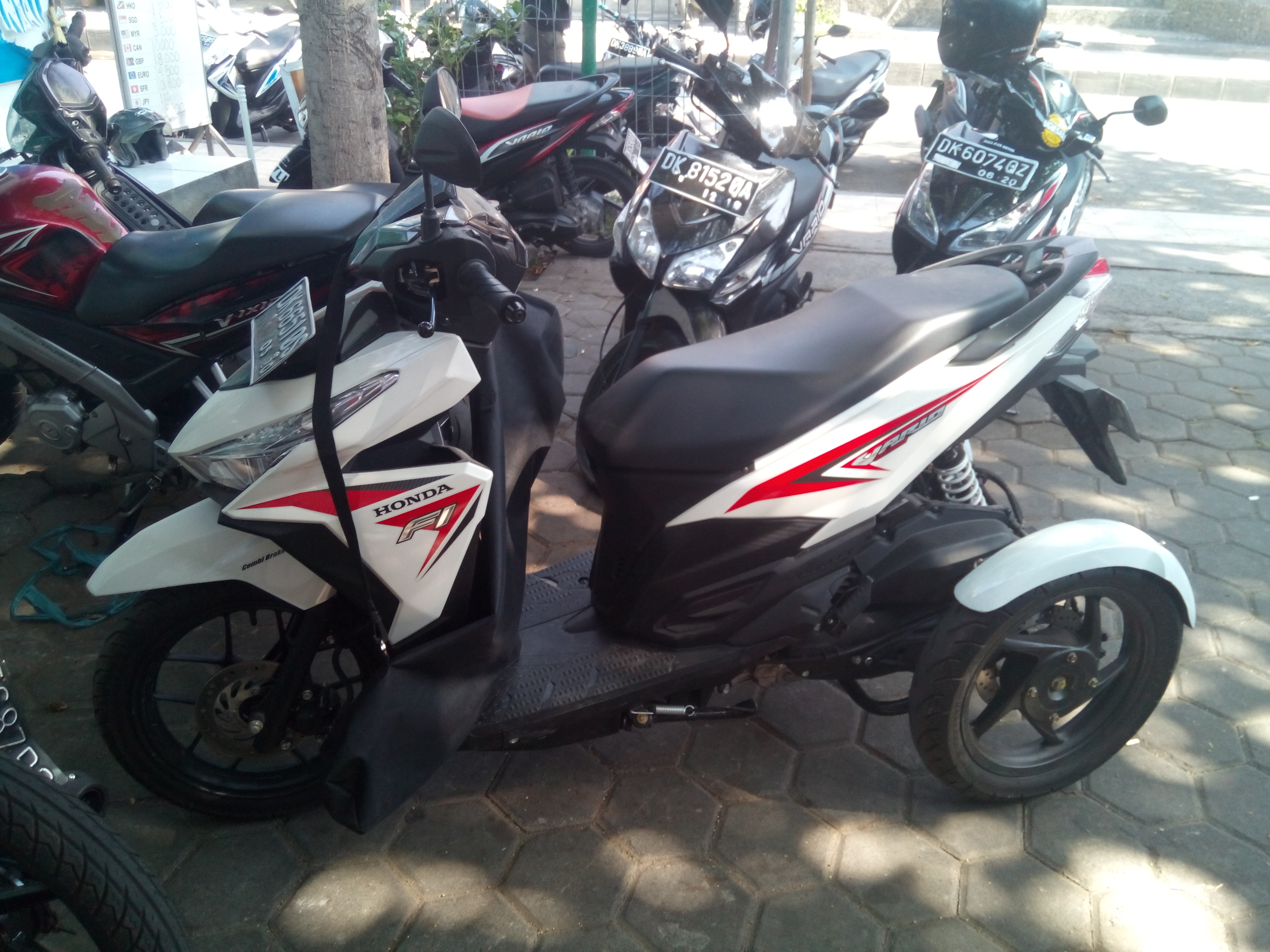 Honda Vario 3 Roda. Modifikasi Honda Vario 125fi Roda Tiga,,,,,