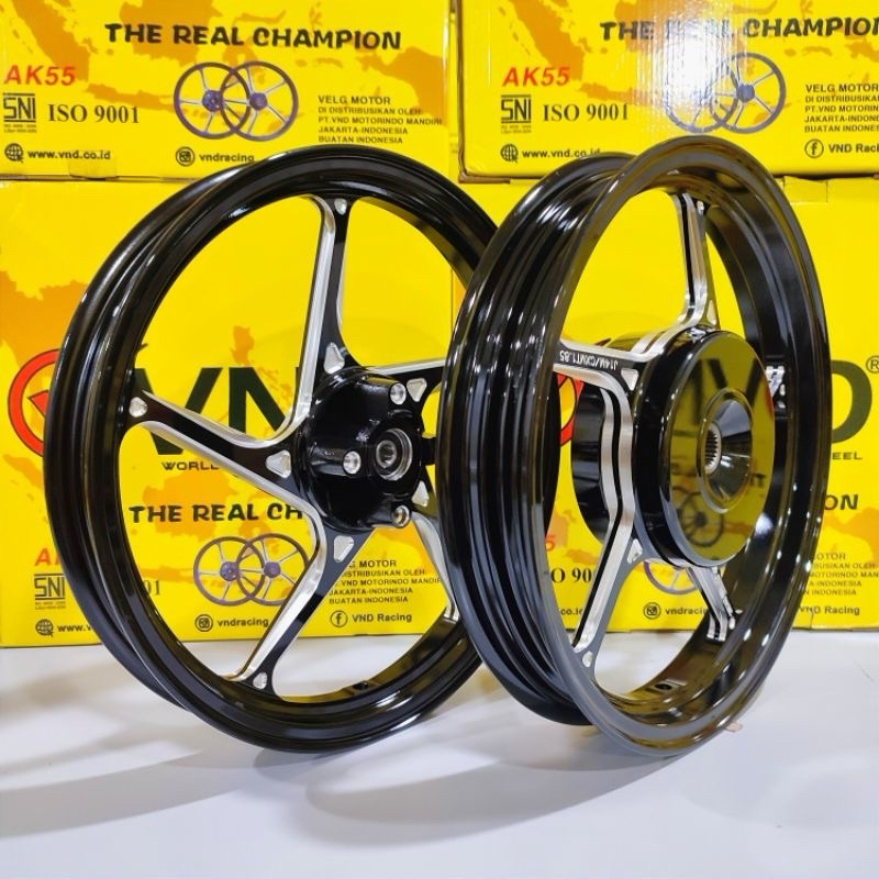 Ukuran Velg Ring 17 Vario 150. 160X14 & 185X14 / VARIO 125 / VARIO 150 /VELK VND AK 55 /PELEK VND AK55 /ORIGINAL GARTIS ONGKIR