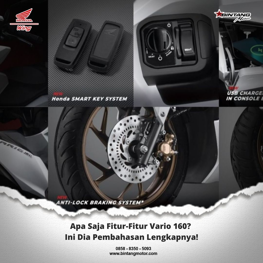 Vario 160 Keluaran Terbaru. Apa Saja Fitur-Fitur Vario 160? Ini Dia Pembahasan Lengkapnya!