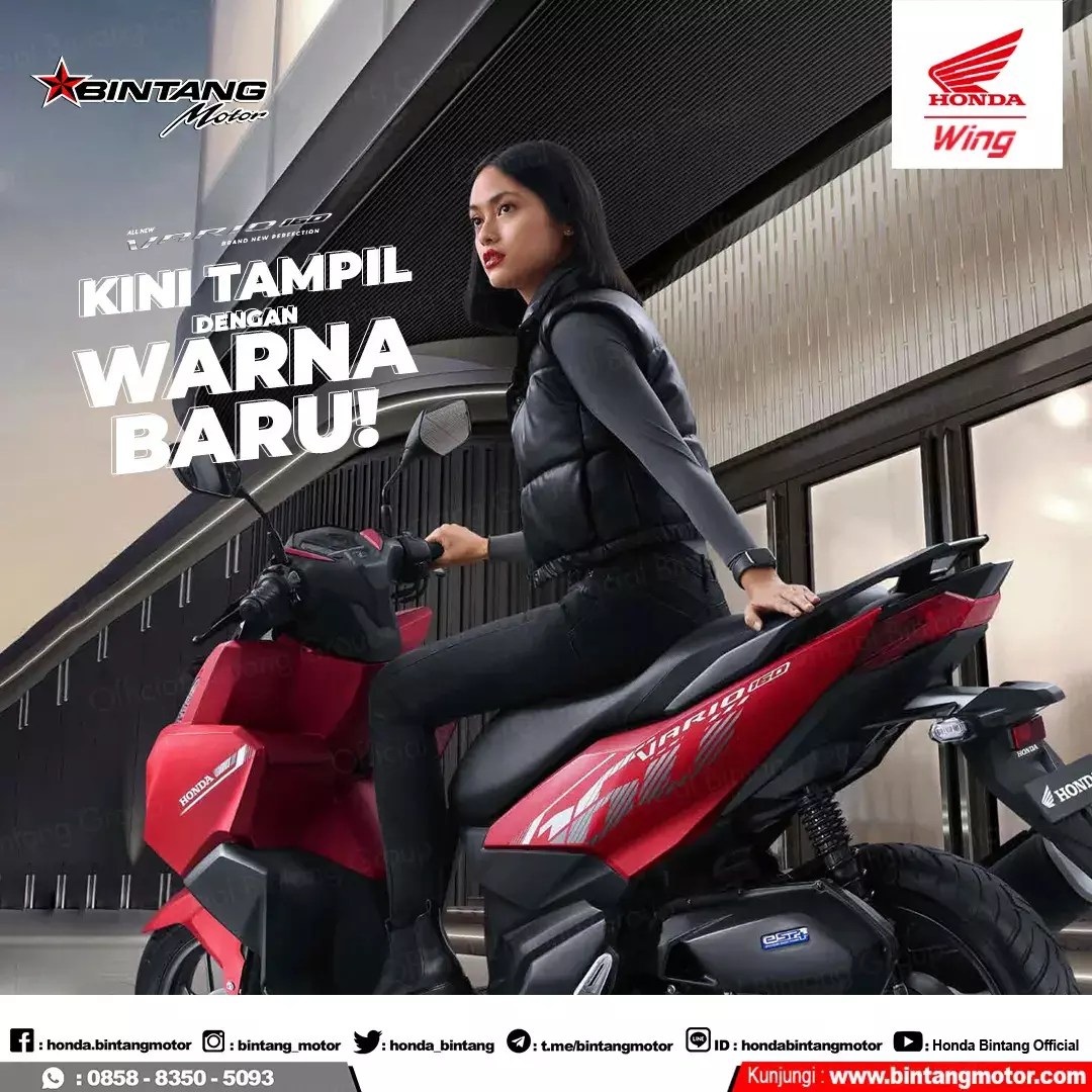 Vario 160 Terbaru 2022 Warna : Vario Holic