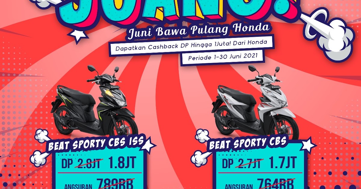 Vario 125 Dp 2jt. Juni : Semangat Juang! Sub DP s.d 1,2jt