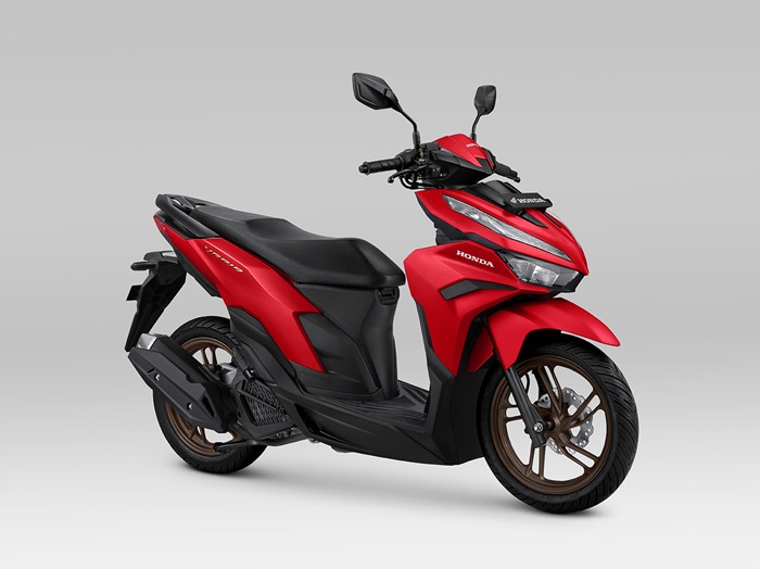 Vario Cbs Warna Merah. Honda Vario 125 Tampil Makin Gaya dengan Warna Baru