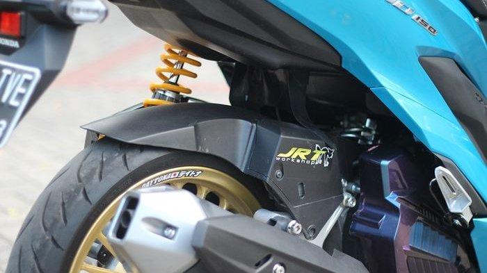 Pasang Hugger Vario 150. Motor All New Honda Vario Pakai Hugger Air Blade, Aman Dari Cipratan
