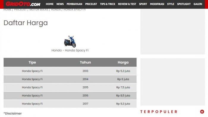 Harga Vario Dan Beat Second. Berikut Daftar Harga Motor Matik Honda Bekas, dari Beat, Vario, hingga PCX