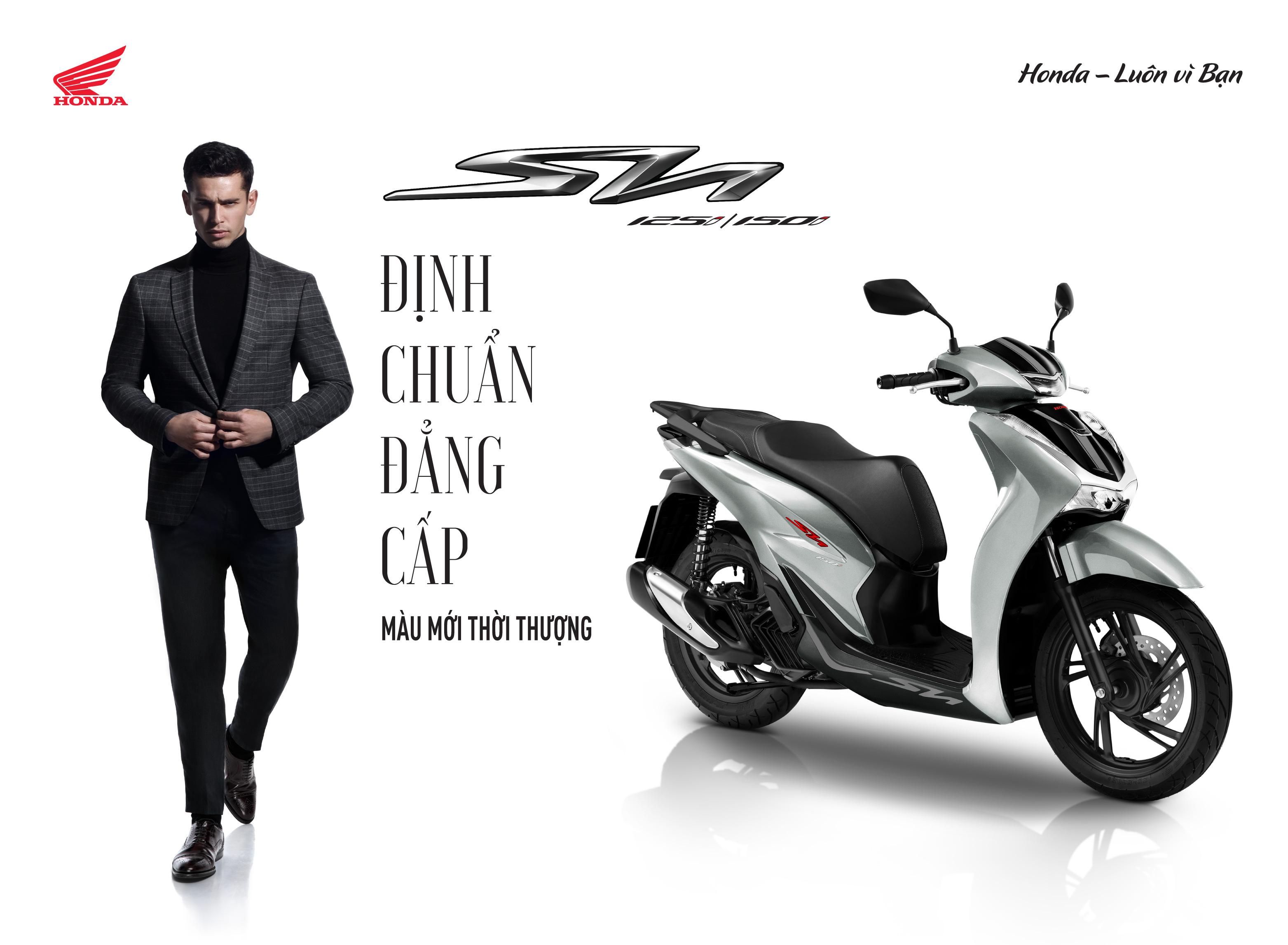 Vario 125 Màu Xám đen. Chi tiết