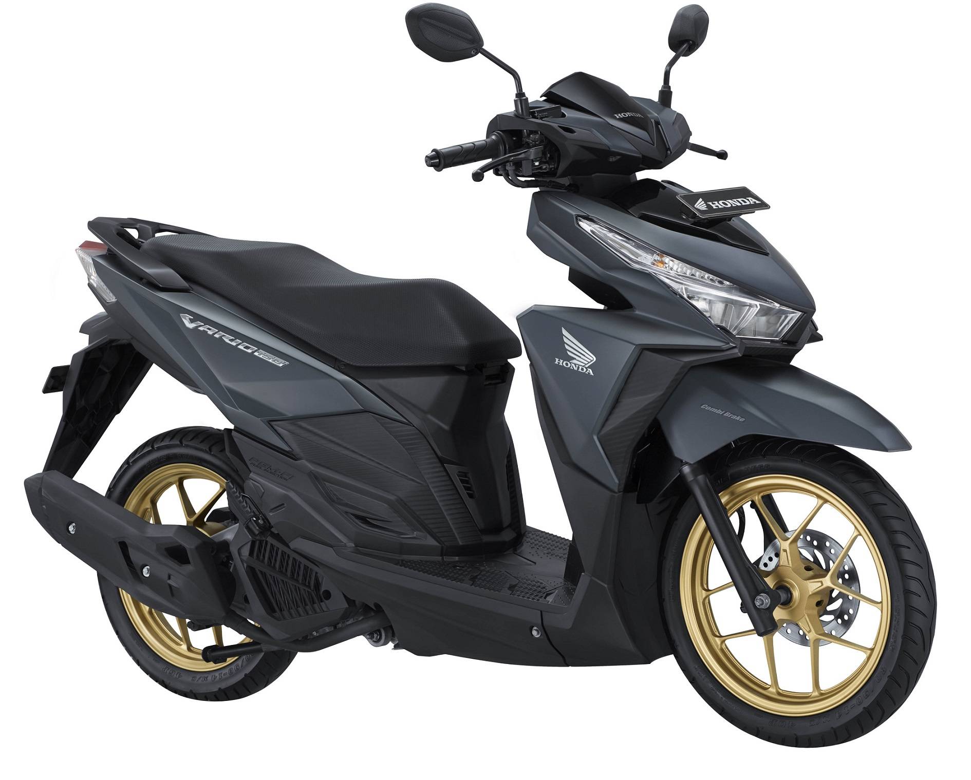 Vario 125 Biru Emas. Stop press : Honda rilis warna baru Vario 125/150…..pelk dilabur emas !!!