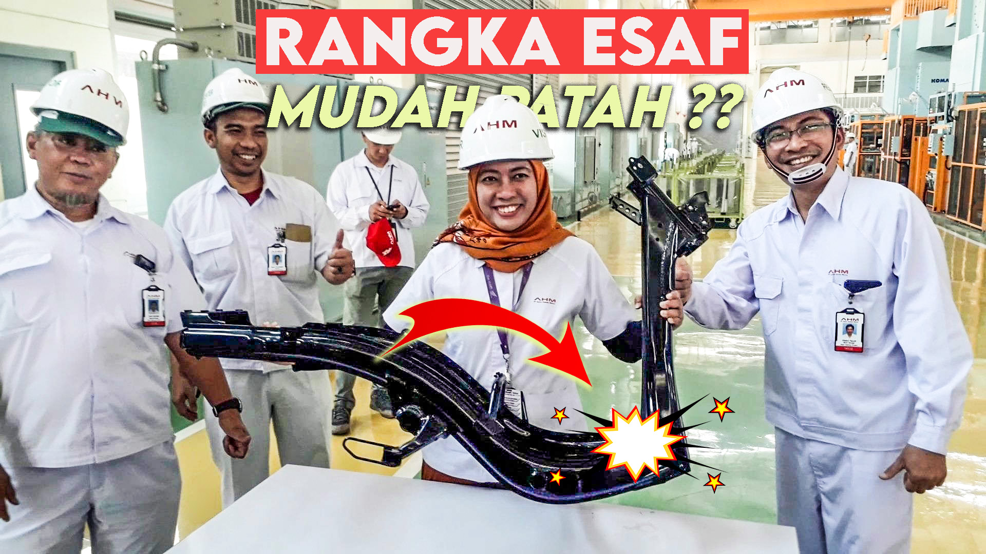 Cari Model Motor Vario. Viral Rangka eSAF gampang karat dan Patah, AHM cari pemiliknya