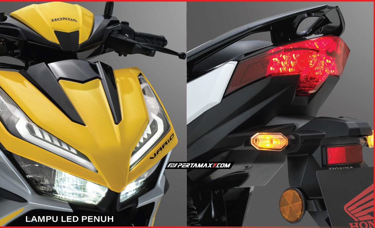 Gambar Vario Warna Kuning. Honda Vario 125 Kuning Terbaru 2023 Malaysia Foto 360 Derajat