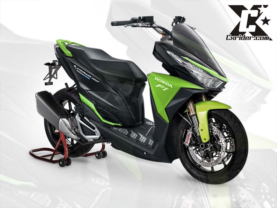 Vario 125 Esp Modifikasi Touring. Konsep modifikasi Honda New Vario 150 ESP touring