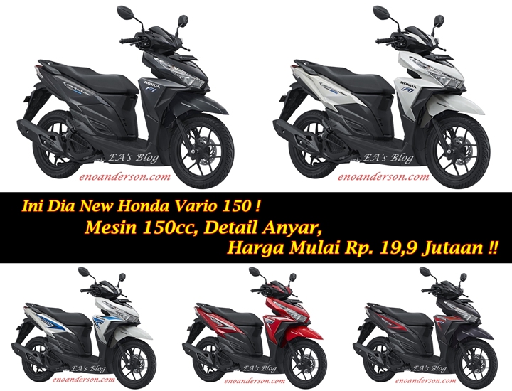 Vario 150 Tahun 2015 Hitam. New Honda Vario 150 Resmi Dirilis… Mesin Baru, Detail Mantap !!