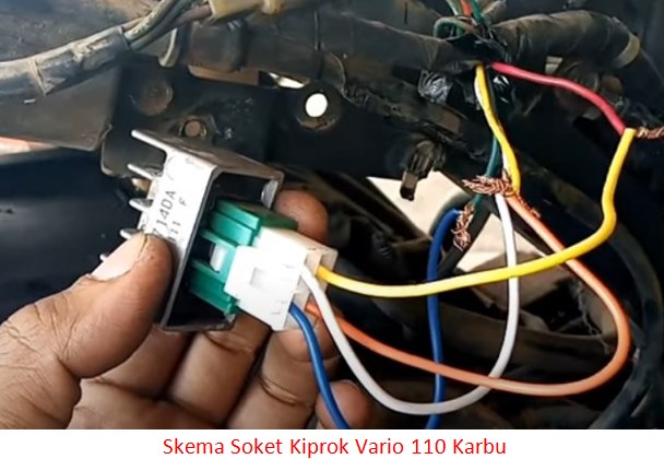 Jalur Kiprok Vario Karbu. Mengenal Seluk Beluk Skema Soket Kiprok Vario 110 Karbu