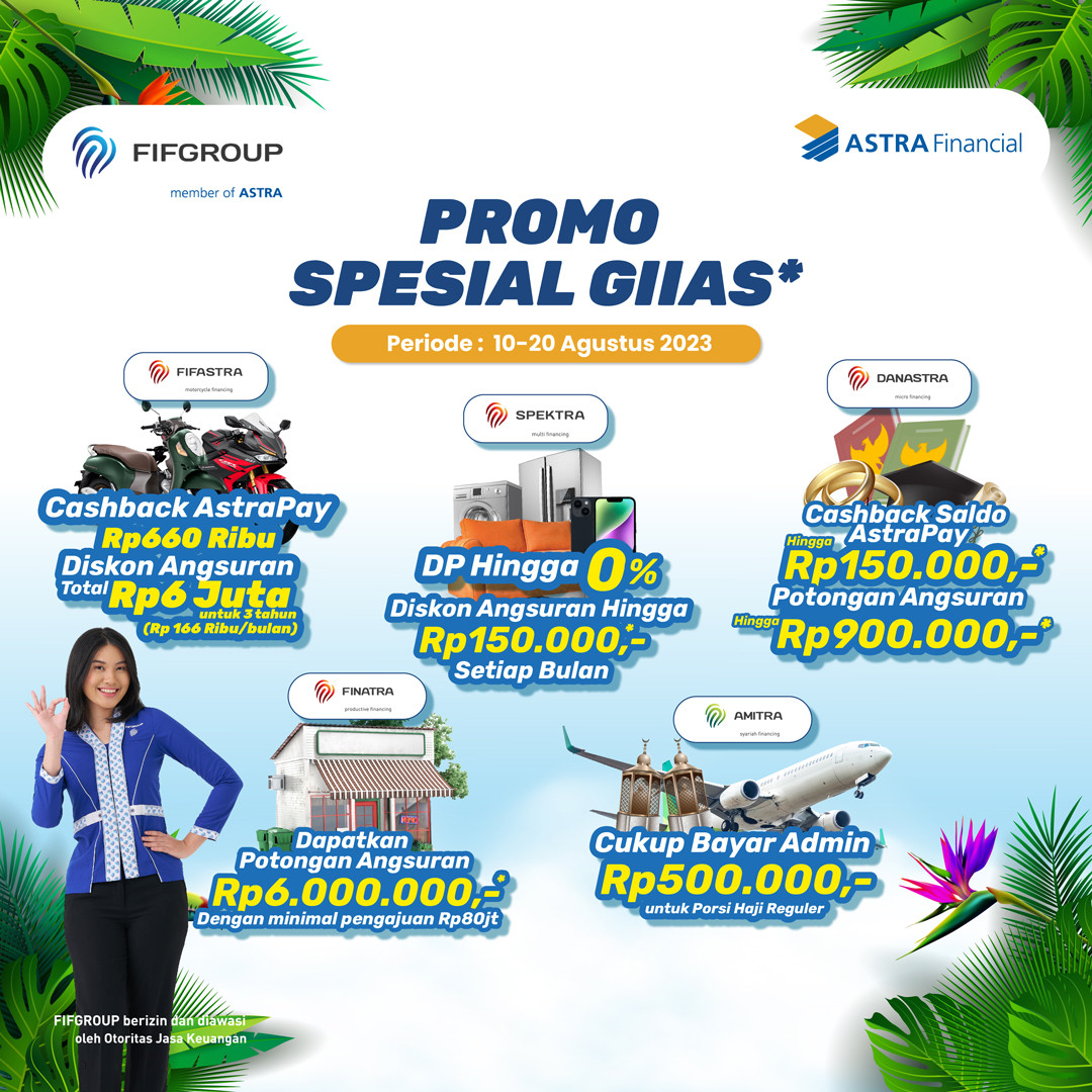 Harga Vario 150 Di Fif. PROMO FIFGROUP SPESIAL EVENT GIIAS 2023 - FIFASTRA