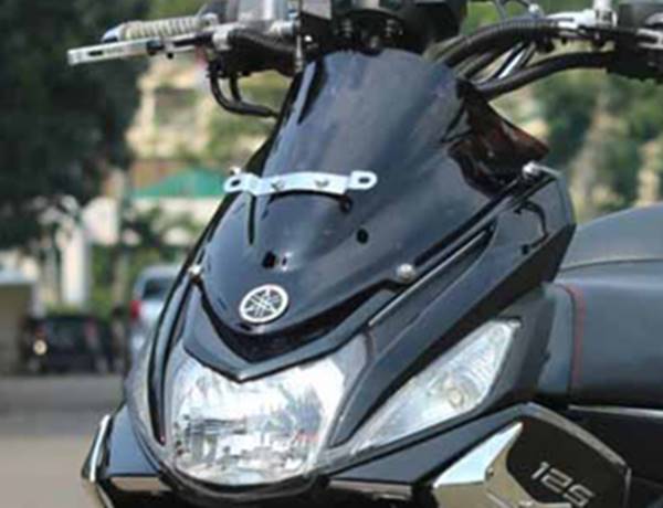 Visor Ninja 250 Untuk Vario 150. Modif Mio M3 pakai windshield Ninja