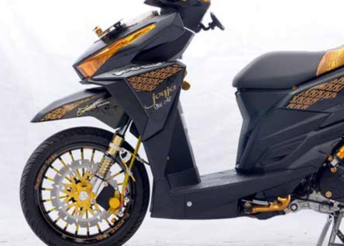 Vario 150 Warna Coklat Modif. Modif Vario 150 batik