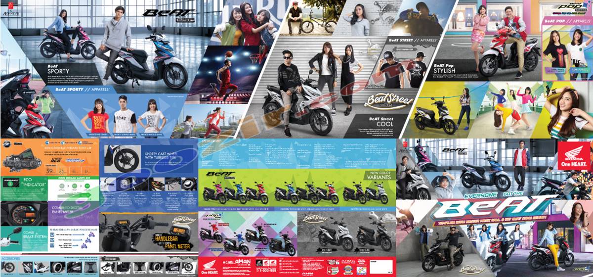 Varian Warna Honda Vario Cw. Gambar 14 Pilihan Warna Honda Beat 2018 tipe CW,CBS dan CBS-ISS terbaru