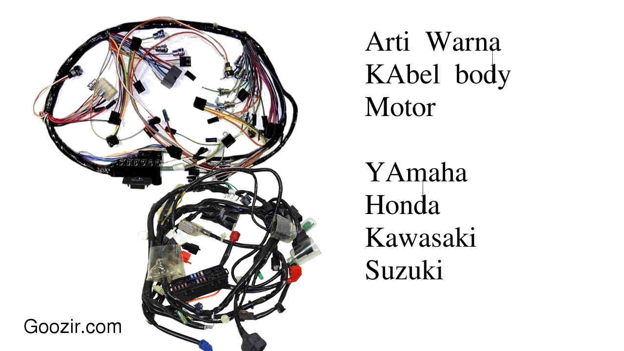 Warna Kabel Rem Belakang Vario 150. Arti Warna Kabel Body Motor Yamaha, Honda, Kawasaki dan Suzuki