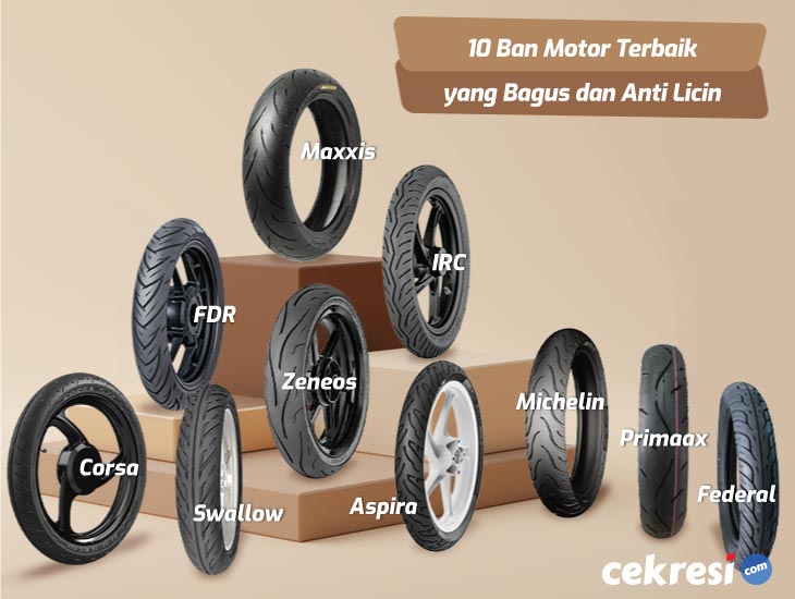 Rekomendasi Ban Depan Vario. 10 Rekomendasi Ban Motor Terbaik yang Bagus dan Anti Licin