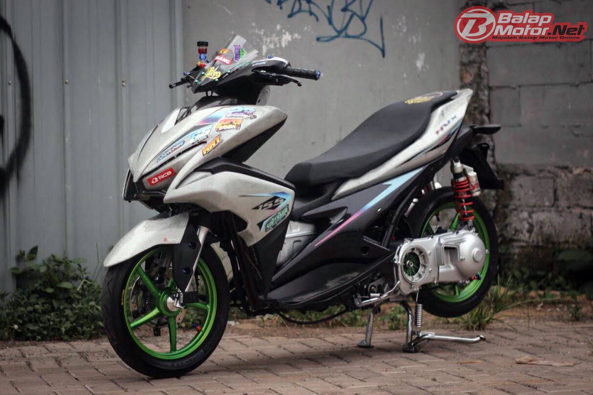 Harga Velg X Mode Vario. Modifikasi Yamaha Aerox 155 “Nyam-Nyam” : Spek 500 Meteran Yang Jawara Kontes