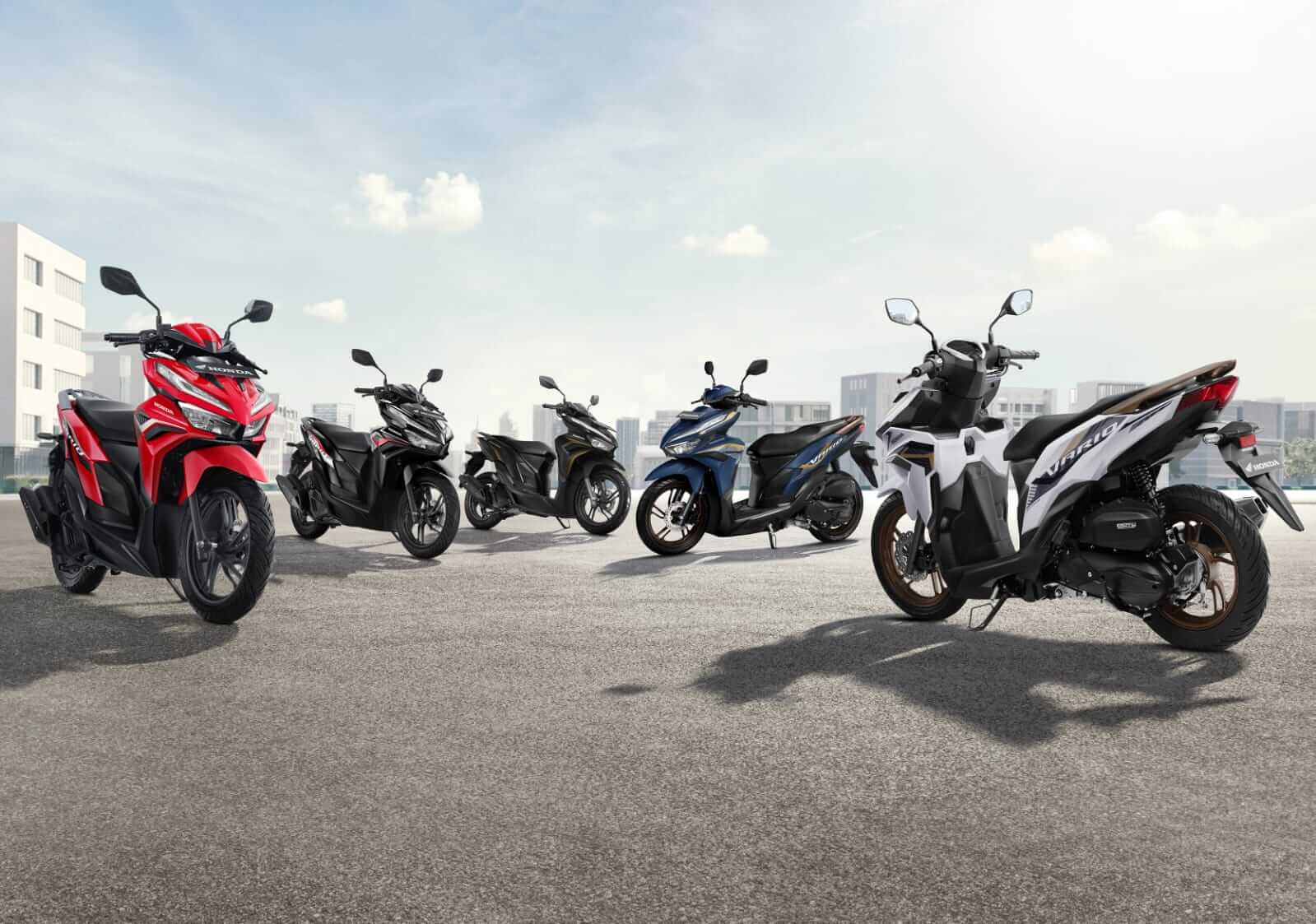 Vario 125 Baru Warna Merah. 5 Pilihan Warna Vario 125 2022 Semua Tipe dan Harga Terbaru