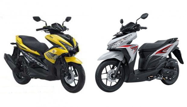 Aerox Vs Vario 150 2018. Penjualan Vario 150 Hampir 5 Kali Lipatnya Yamaha Aerox 155. Data Juni 2018