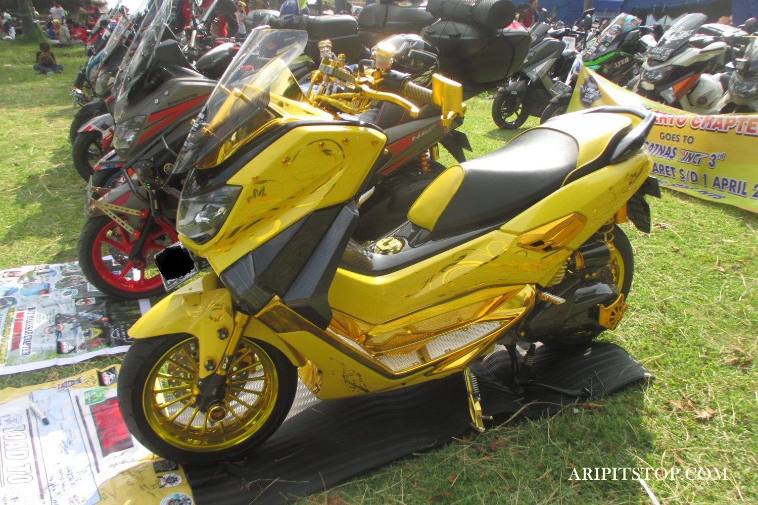 Modifikasi Motor Vario Kuning. Modifikasi Yamaha Nmax Kuning Langsat, Sem… Kepengen Meriahnya