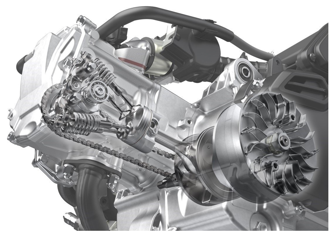 Motor Vario 150 Dohc. Honda Rilis Matic 125cc dan 150cc Pakai 4 Klep, Calon Mesin Vario dan PCX ?