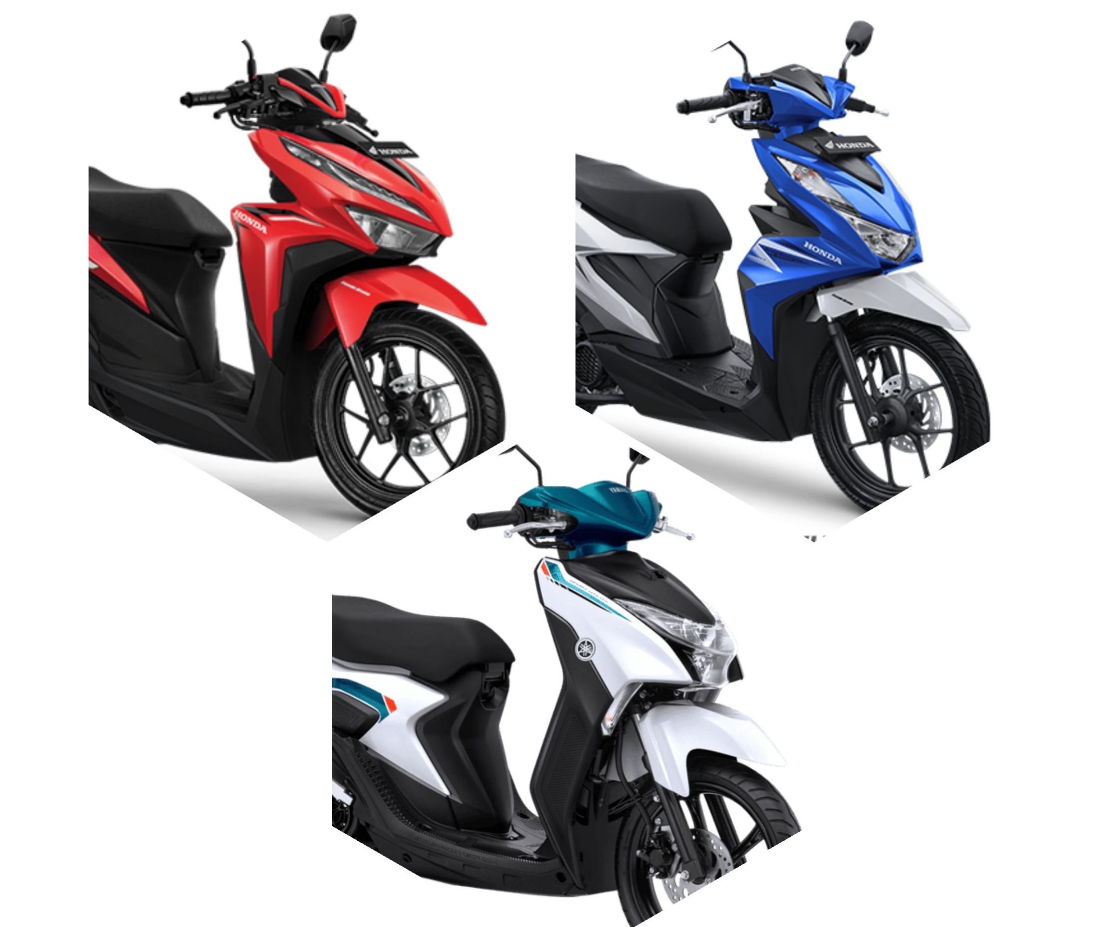 Mio M3 Vs Vario 125. Komentar Dari Yamaha: “Gear 125 Bukan Lawan Honda Beat Tapi Vario 125”