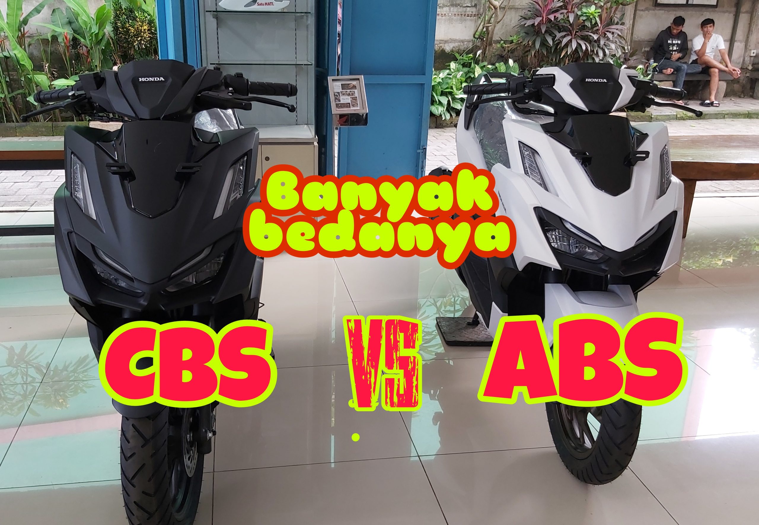 Vario 160 Hitam Cbs. Detail Banyak Bedanya Antara Vario 160 ABS dengan Tipe CBS