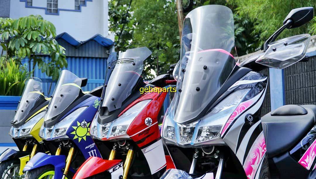 Modif Vario 125 Pakai Visor. Modifikasi Yamaha Lexi 125 Pakai Visor Tinggi, Keren Juga - Pertamax7.com