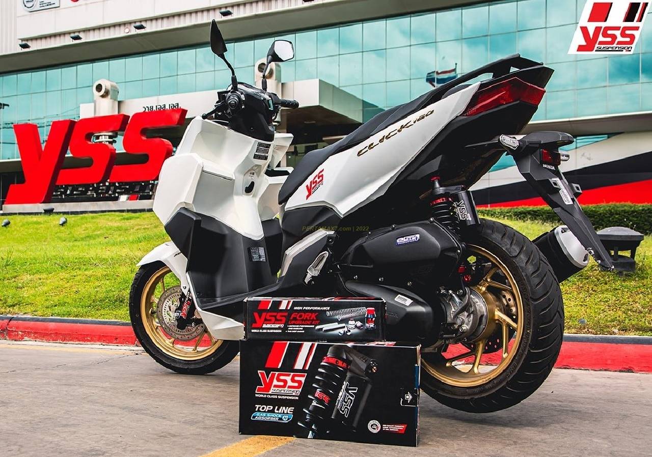 Shock Variasi Yss Vario. YSS G-Sport Smooth Buat Upgrade Shock Honda Vario 160, Premium !