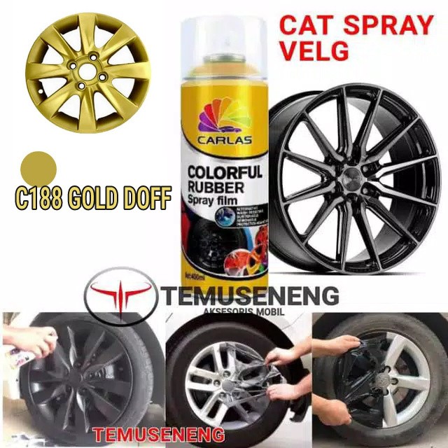 Velg Vario Warna Gold Tiramisu. Cat Velg Black Red Doff – Otosection