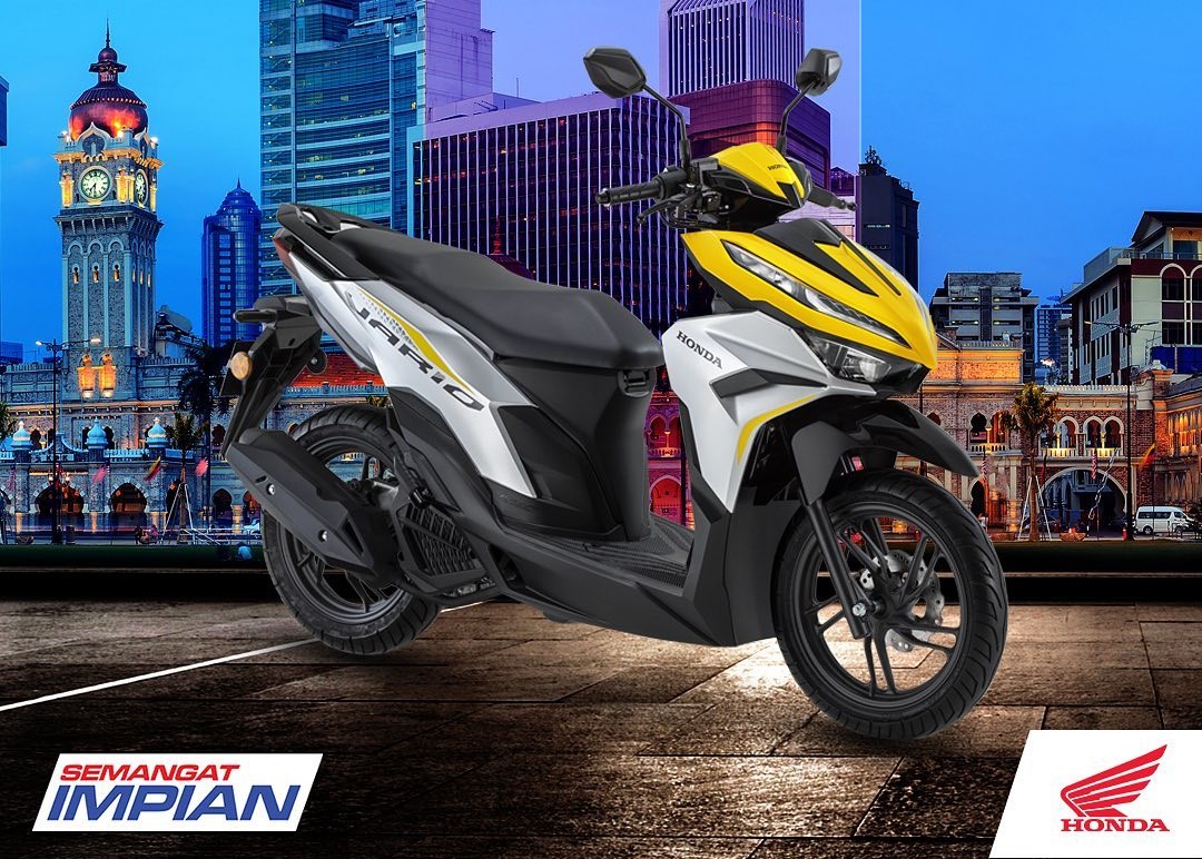 Honda Vario Kuning. Honda Vario 125 2023 Ada Warna Kuning