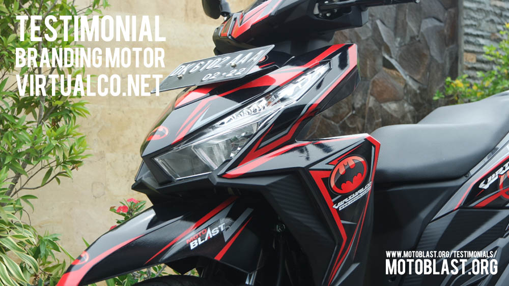 Modifikasi Honda Vario 125 Esp. Modifikasi Honda Vario 125Esp Black Batman untuk Virtualco.net, elegan menjadi sangarrr!