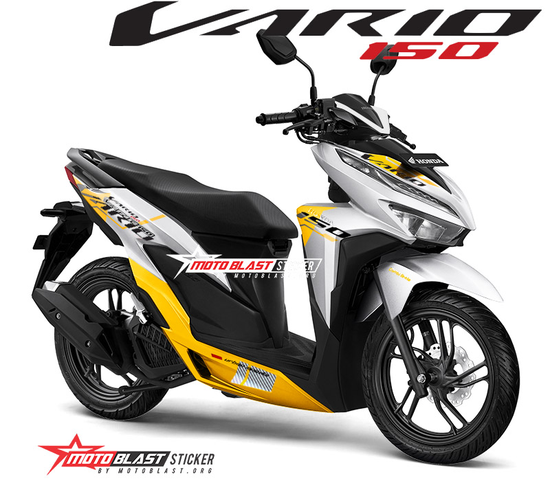 Modifikasi Vario 150 Old. Modifikasi striping Vario 150 livery sporty vario malaysia