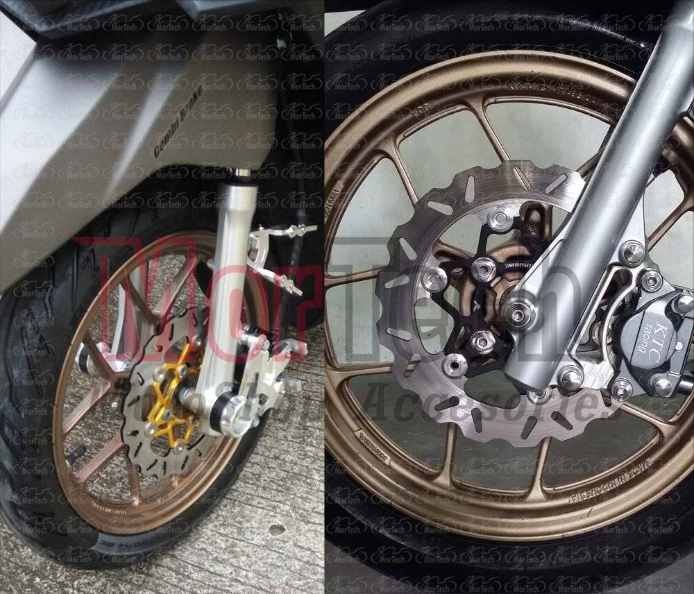Ukuran Cakram Standar Vario 150. Cakram Lebar PSM Honda Vario BeAT Scoopy, 220 mm Sudah Floating