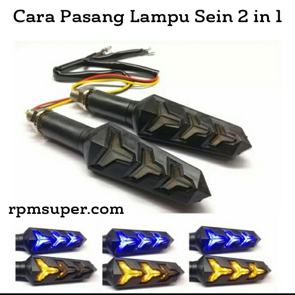 Cara Pasang Lampu Vario 125. Cara Pasang Lampu Sein 2 in 1
