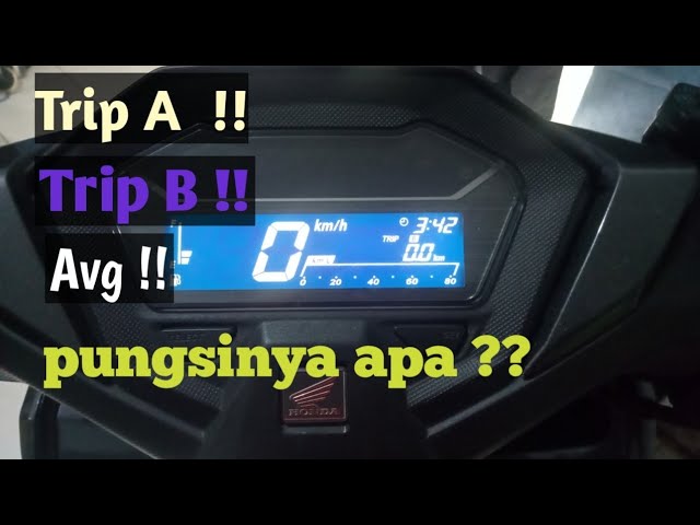 Cara Reset Vario 125 Lama. Cara Reset Trip A Vario 125