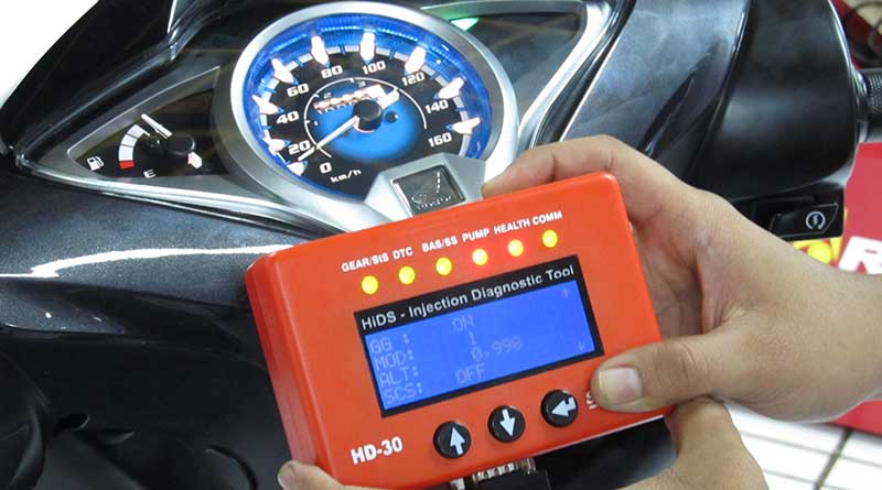 Kedipan Lampu Indikator Vario 150. Lampu Indikator Vario Kedip 3 Kali