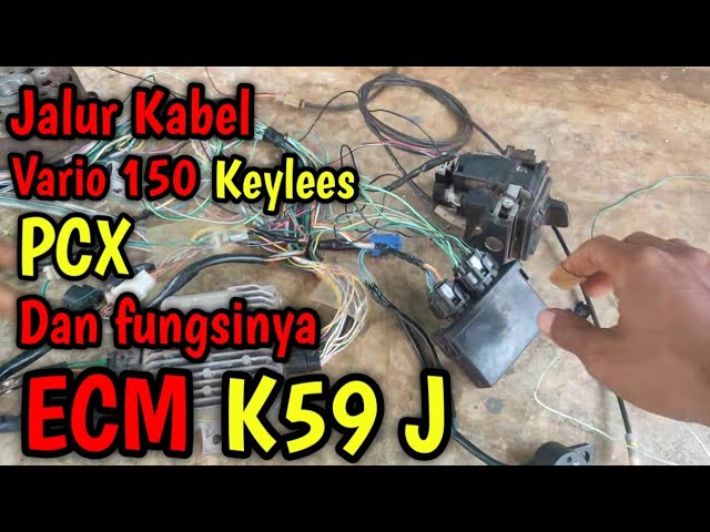 Wiring Kunci Kontak Vario 150. Panduan Lengkap: Jalur Kabel Kunci Kontak Vario 150 dan Cara Menggantinya