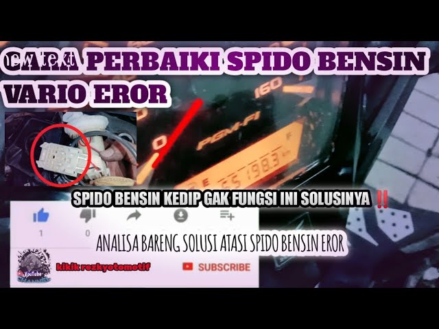 Indikator Bensin Vario 125 Rusak. Mengatasi Masalah Indikator Bensin yang Rusak pada Sepeda Motor Honda Vario 125: Panduan Lengkap untuk Pemilik Motor