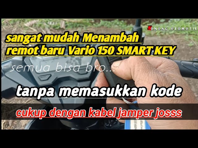 Menyalakan Vario 150 Tanpa Remot. Rahasia Menghidupkan Motor Vario 150 Tanpa Remote? Caranya Ada di Sini!