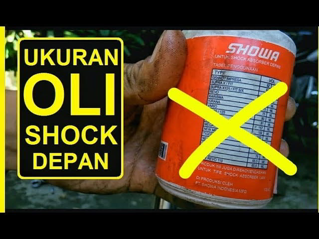 Substitusi Shock Depan Vario 125. Takaran Oli Shock Depan Vario 125: Ukuran dan Rekomendasi