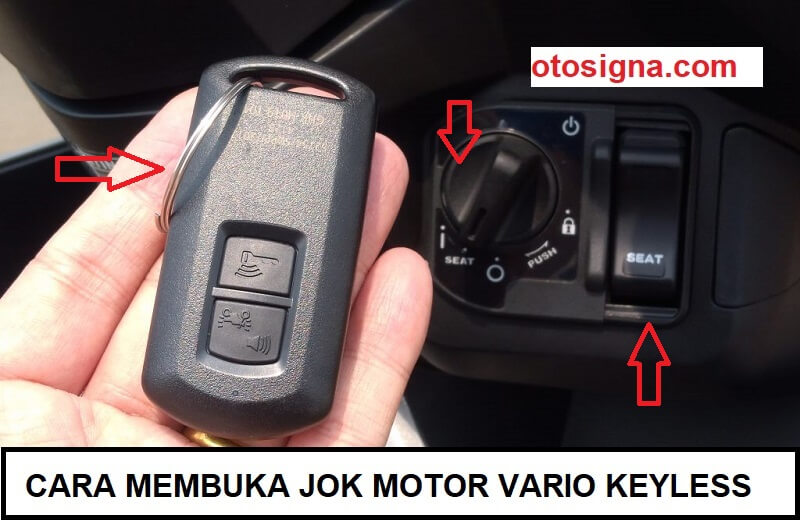 Cara Membuka Kunci Vario 125. Cara Membuka Jok Motor Vario 125 Tanpa Kunci