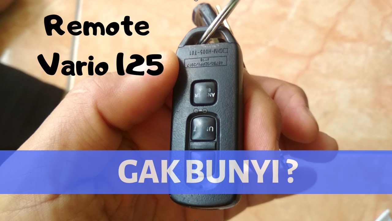 Fungsi Remote Honda Vario 125. Fungsi Tombol Remote pada Honda Vario 125