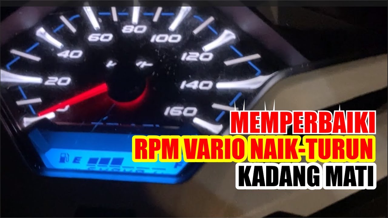 Jarum Speedometer Vario 110. Mengatasi Masalah Jarum Speedometer Vario 150 yang Naik Turun