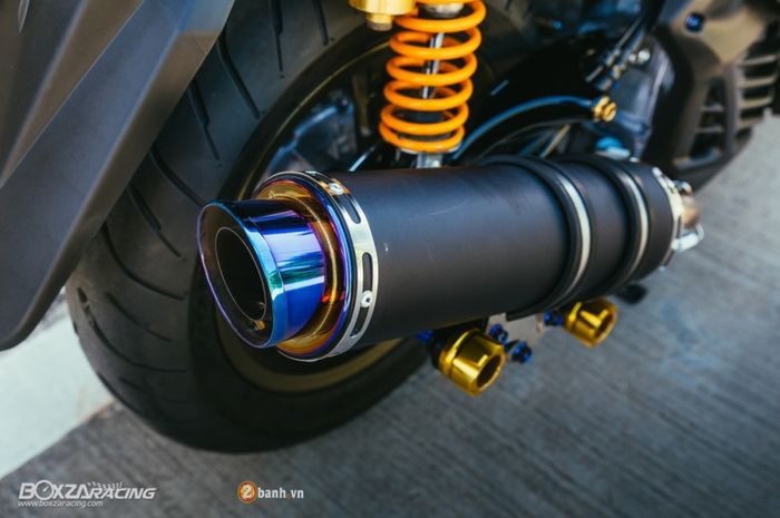 Knalpot Vario 110 Karbu Racing. Perbedaan Knalpot Vario 110 dan Beat Karbu