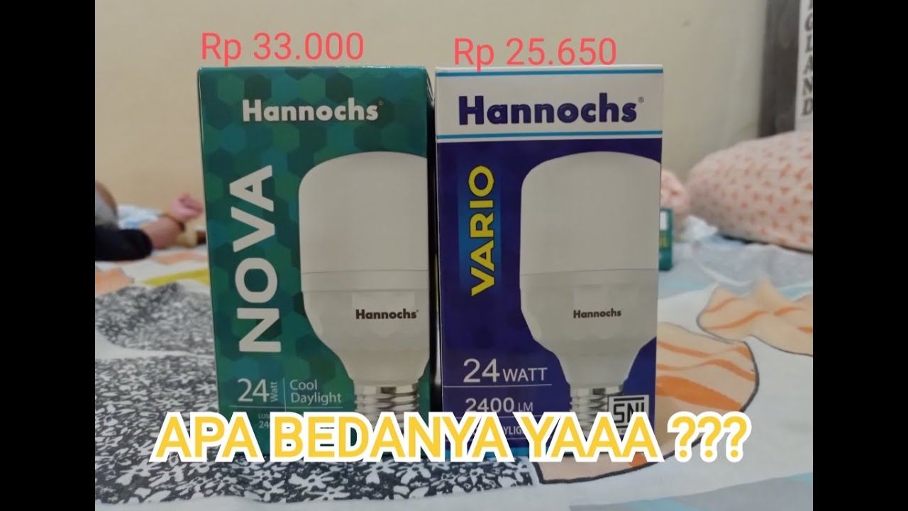 Hannochs Nova Dan Vario. Perbedaan Antara Hannochs Vario dan Nova